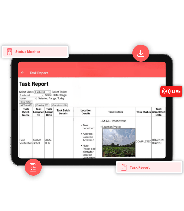 Task Reports